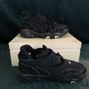 Reebok Black and Gray Athletic Shoes